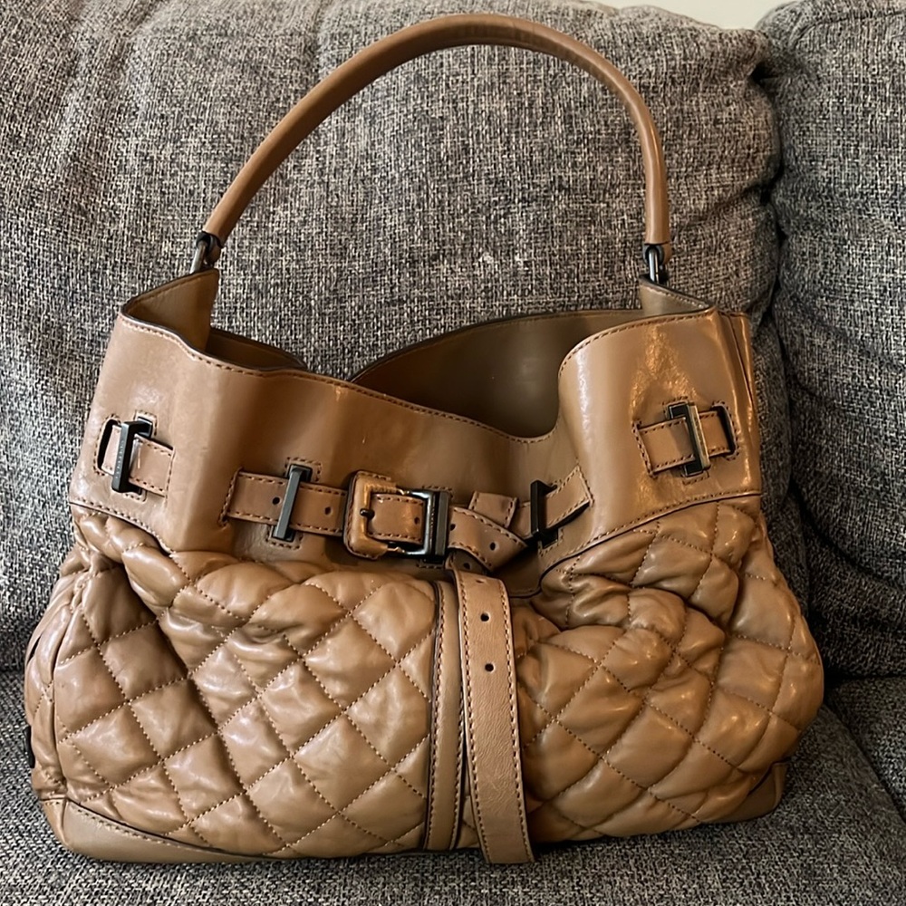 Burberry Enmore - Quilted leather shoulder bag